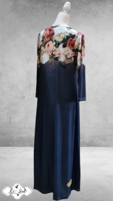 Ankle Length Dress with Sleeves