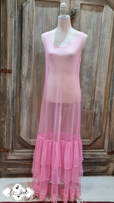 Petti 3Frill with Guipure Lace