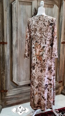 Ankle Length Dress with Sleeves