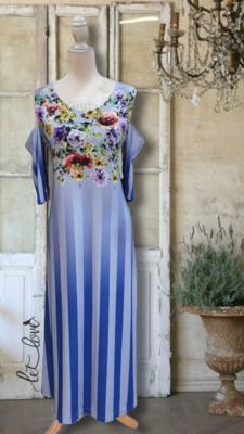 Ankle Length Dress with Sleeves