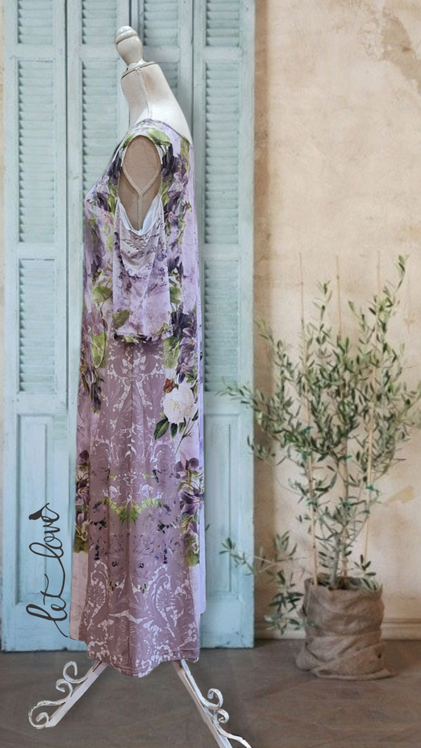 Ankle Length Dress with Sleeves
