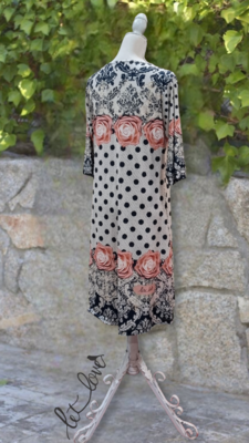 Dress Below the Knee, with Sleeves