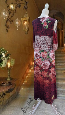 Ankle Length Dress with Sleeves