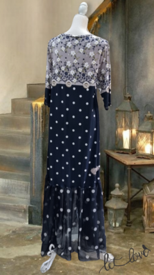 Ankle Length Dress with Sleeves