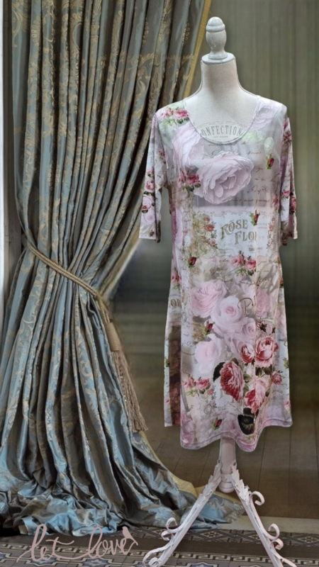 Dress Below the Knee, with Sleeves