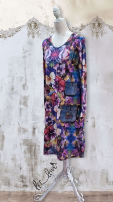 Dress Below the Knee, with Sleeves