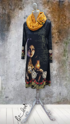 Dress with Sleeves