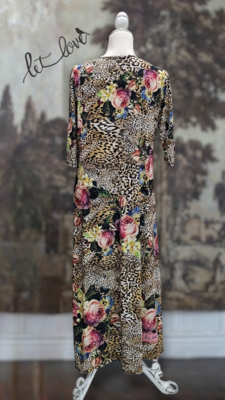Ankle Length Dress with Sleeves