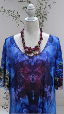 Ankle Length Dress with Sleeves