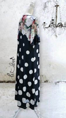 Ankle Length Dress with Sleeves