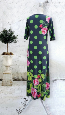 Ankle Length Dress with Sleeves