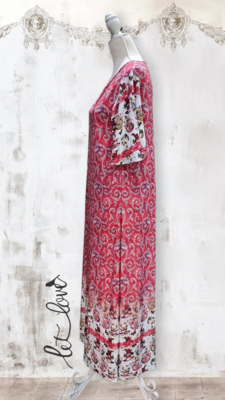 Ankle Length Dress with Sleeves