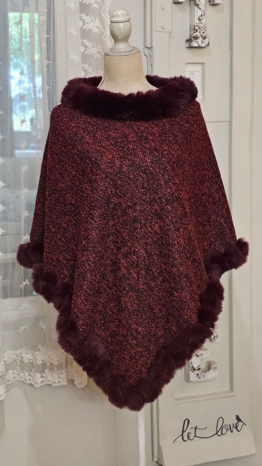 Poncho Knitted