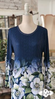 Ankle Length Dress with Sleeves