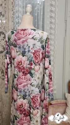 Ankle Length Dress with Sleeves