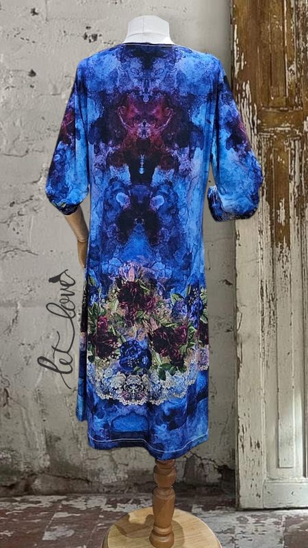 Dress Below the Knee, with Sleeves