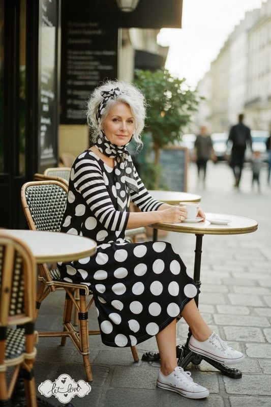 Ankle Length Dress with Sleeves