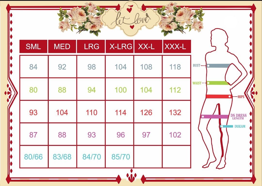 Sizing Chart