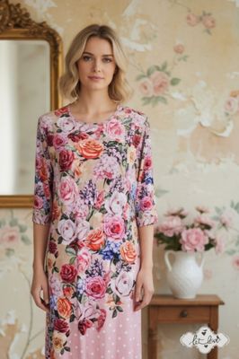 Ankle Length Dress with Sleeves