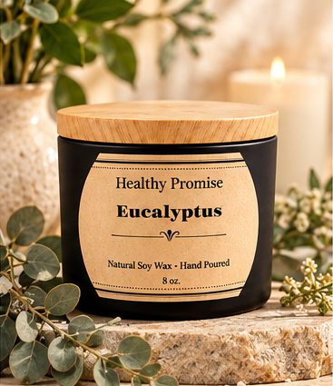 Healthy Promise 8 oz Natural Therapuetic Soy Candles