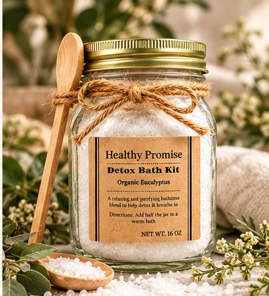 Healthy Promise Soothing Detox Bath Kit