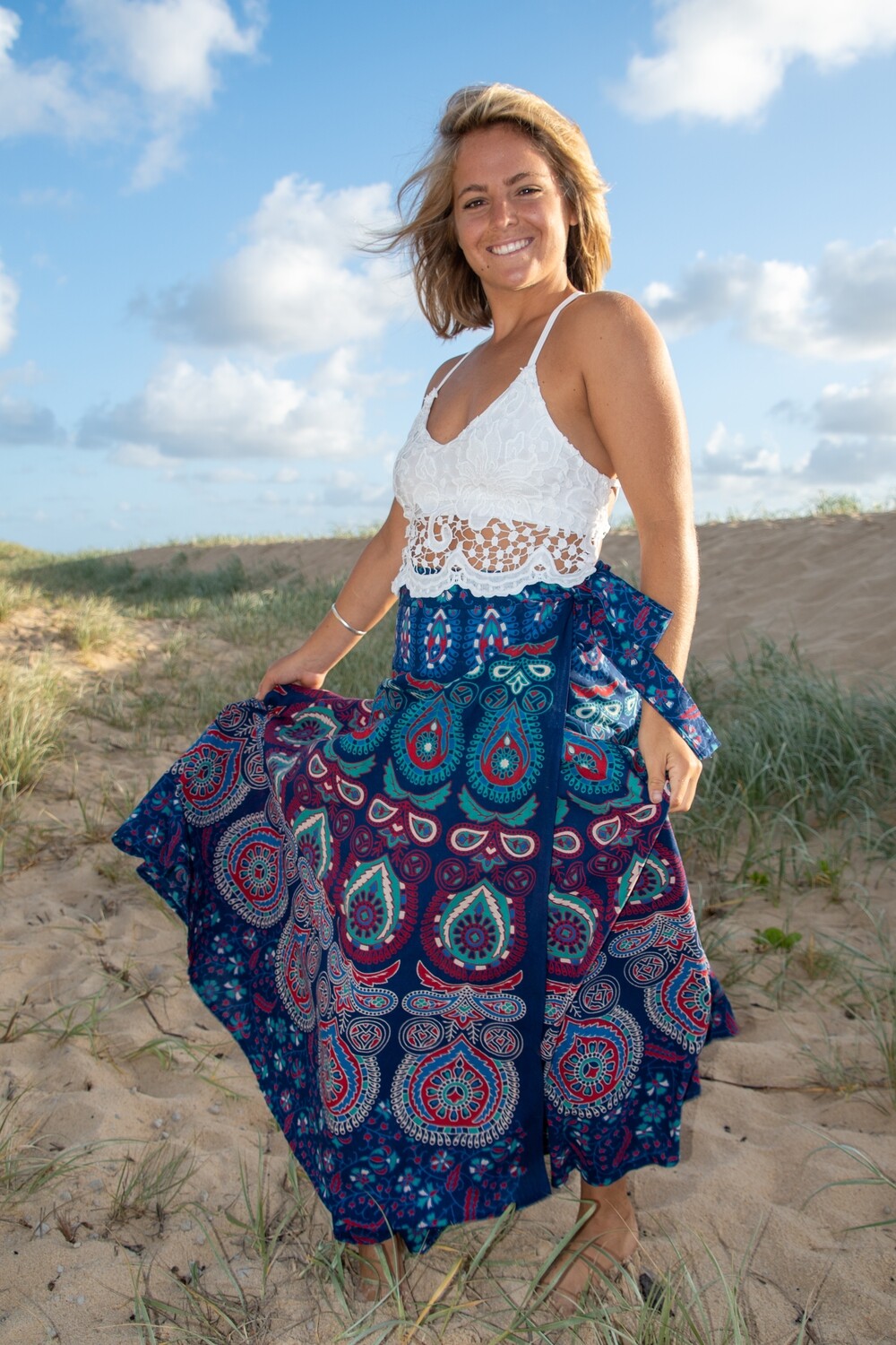 Long wrap skirt australia online