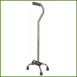 מקל 4 רגלים בסיס נמוך