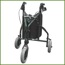 רולטור 3 גלגלים עם תיק מתקפל