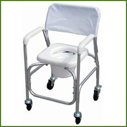 כסא אלומיניום עם מושב רך