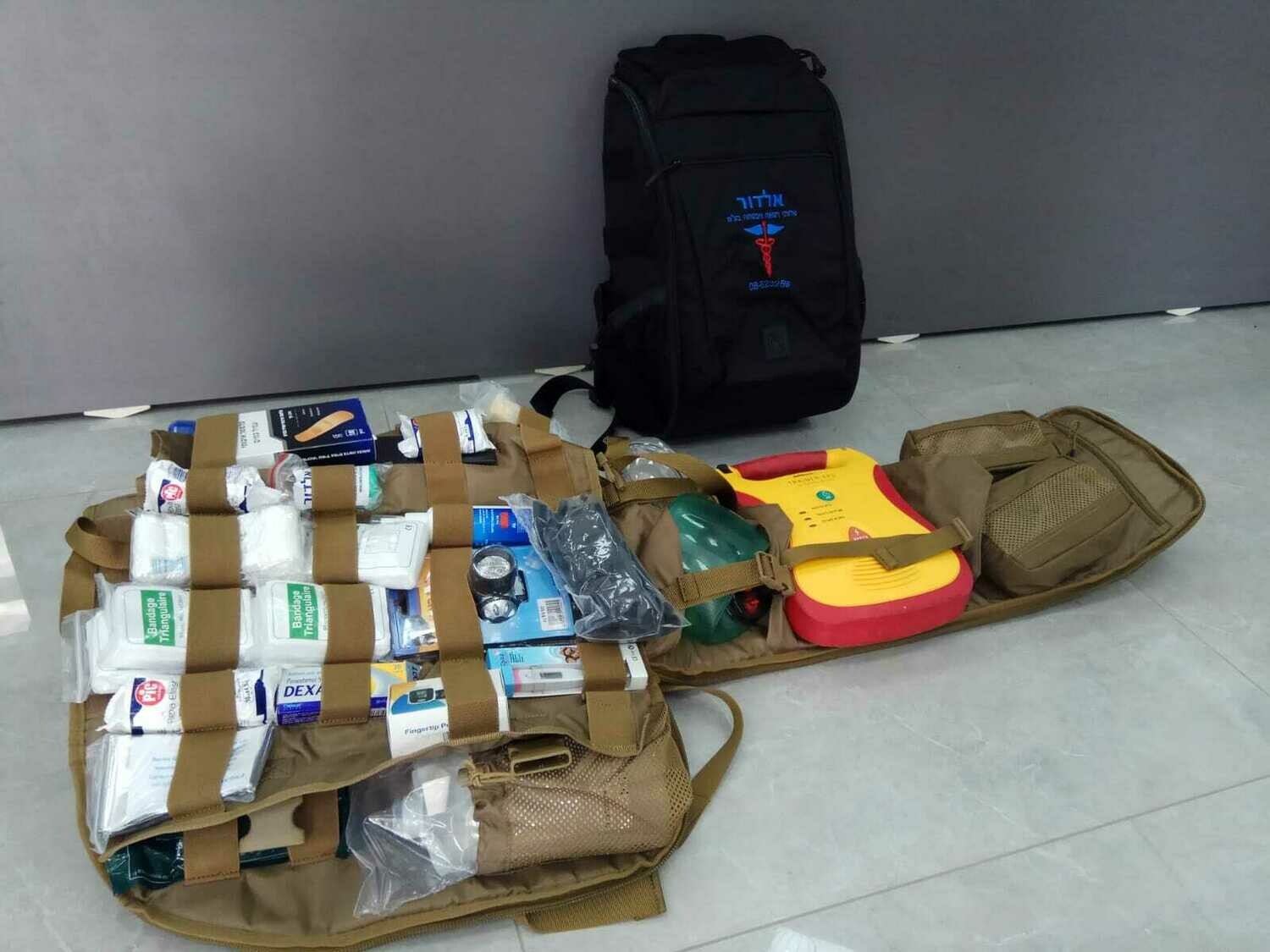 תרמיל חובש טאקטי נפרס תקן משרד החינוך