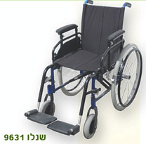 כיסא גלגלים  קל משקל 12 ק"ג דה - לוקס