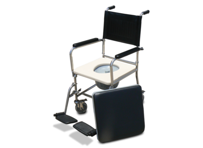 כסא שירותים פלדה כרום מושב קשיח