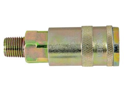 METEOR QUICK RELEASE TRAILING HOSE COUPLING 1/4" MALE £2.72 ea (PACK OF 5)