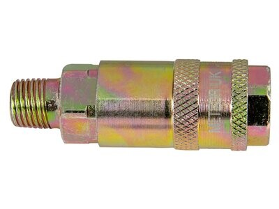 METEOR STANDARD QUICK RELEASE COUPLING 1/4" MALE £3.25 ea (PACK OF 5)