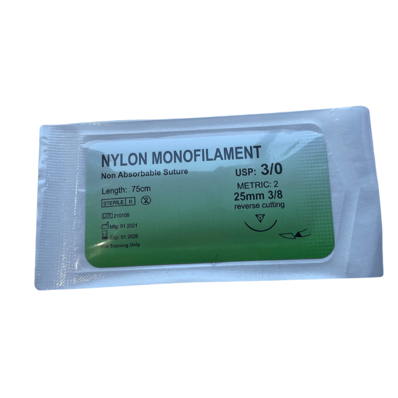 Sutures - 6 X Braided / 6 X Nylon (non-clinical use)