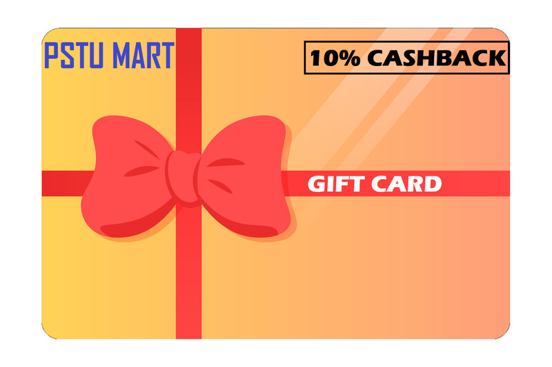 PSTU Mart Gift card-10% CashBack