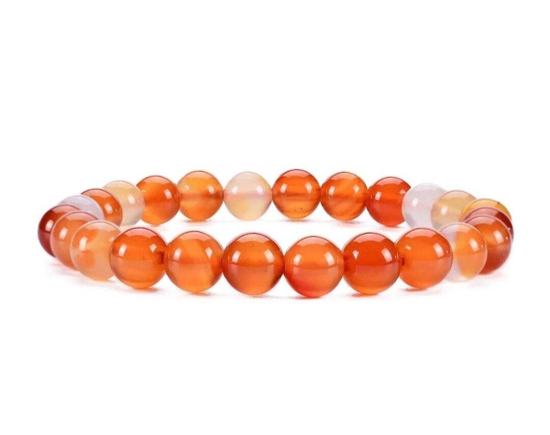 Carnelian 8mm Bracelet