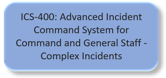 ICS 400: Advanced Incident Command System for Command and General Staff - Complex Incidents