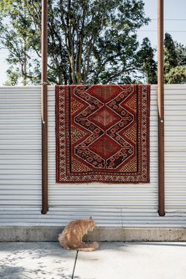 Antique Persian "Shiraz, Kashan" rug