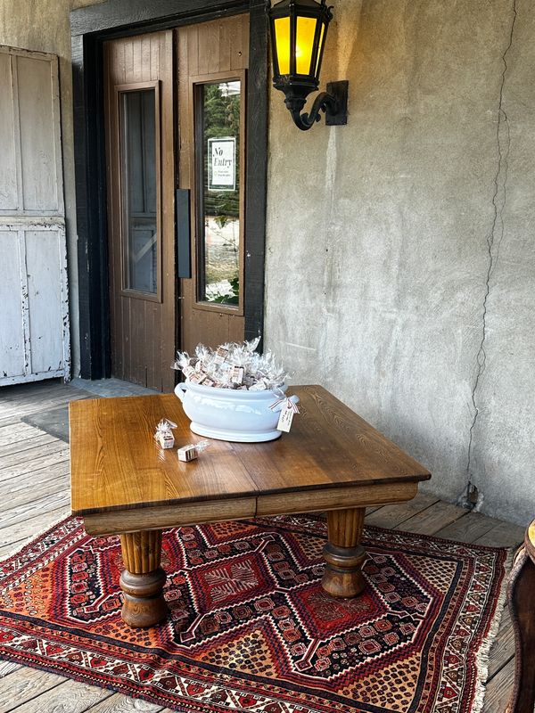 Solid Oak Coffee Table