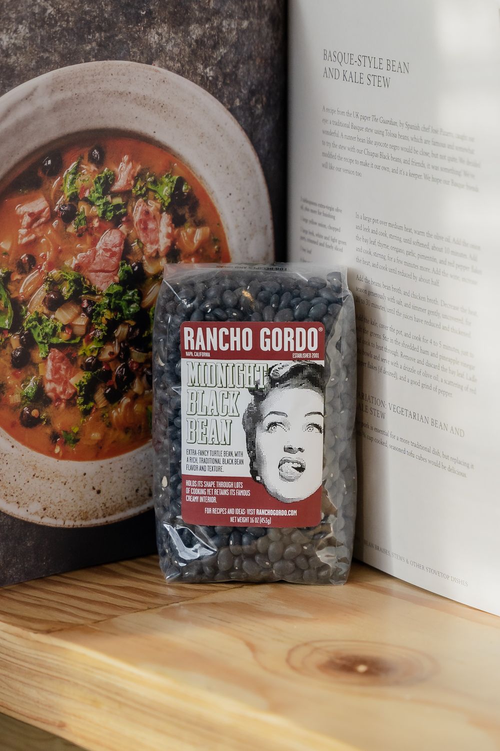 Rancho Gordo Beans - Midnight Black Bean