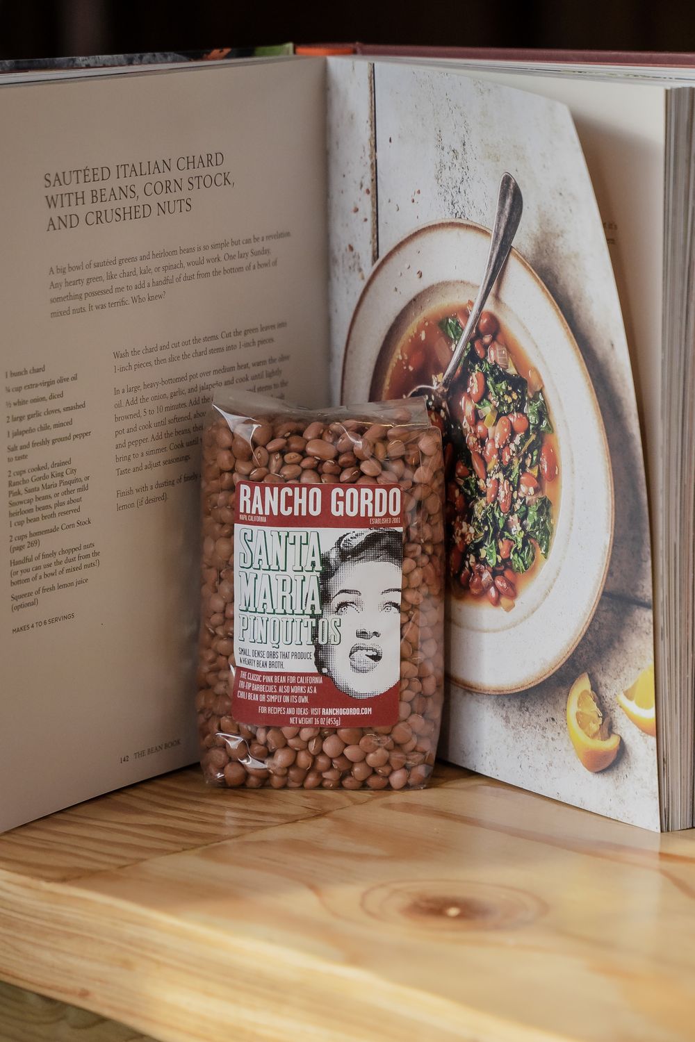 Rancho Gordo Beans - Santa Maria Pinquito Bean