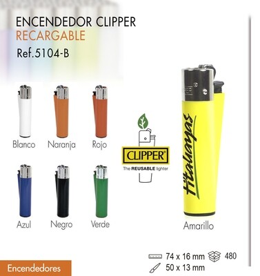 Encendedor "Clipper" recargable
