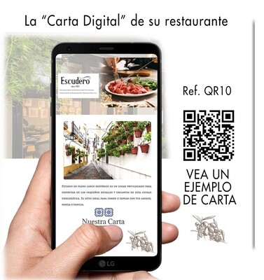 Carta digital de restaurante
