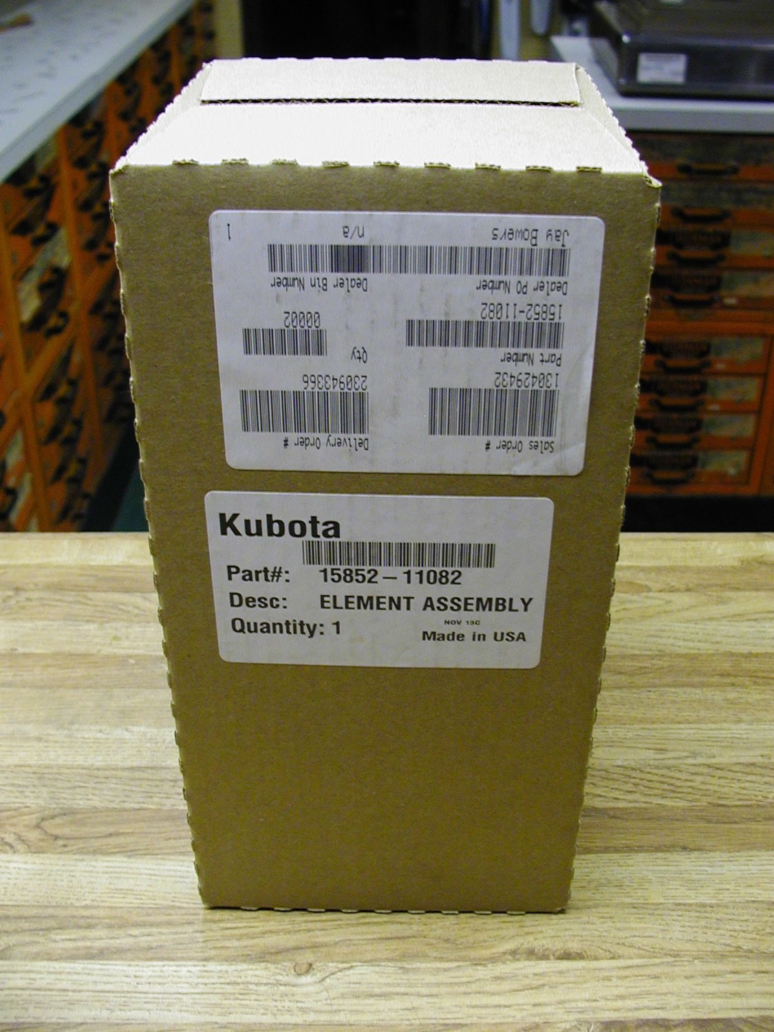 AIR FILTER FOR A KUBOTA G SERIES OLD B SERIES AND T SERIES TRACTORS