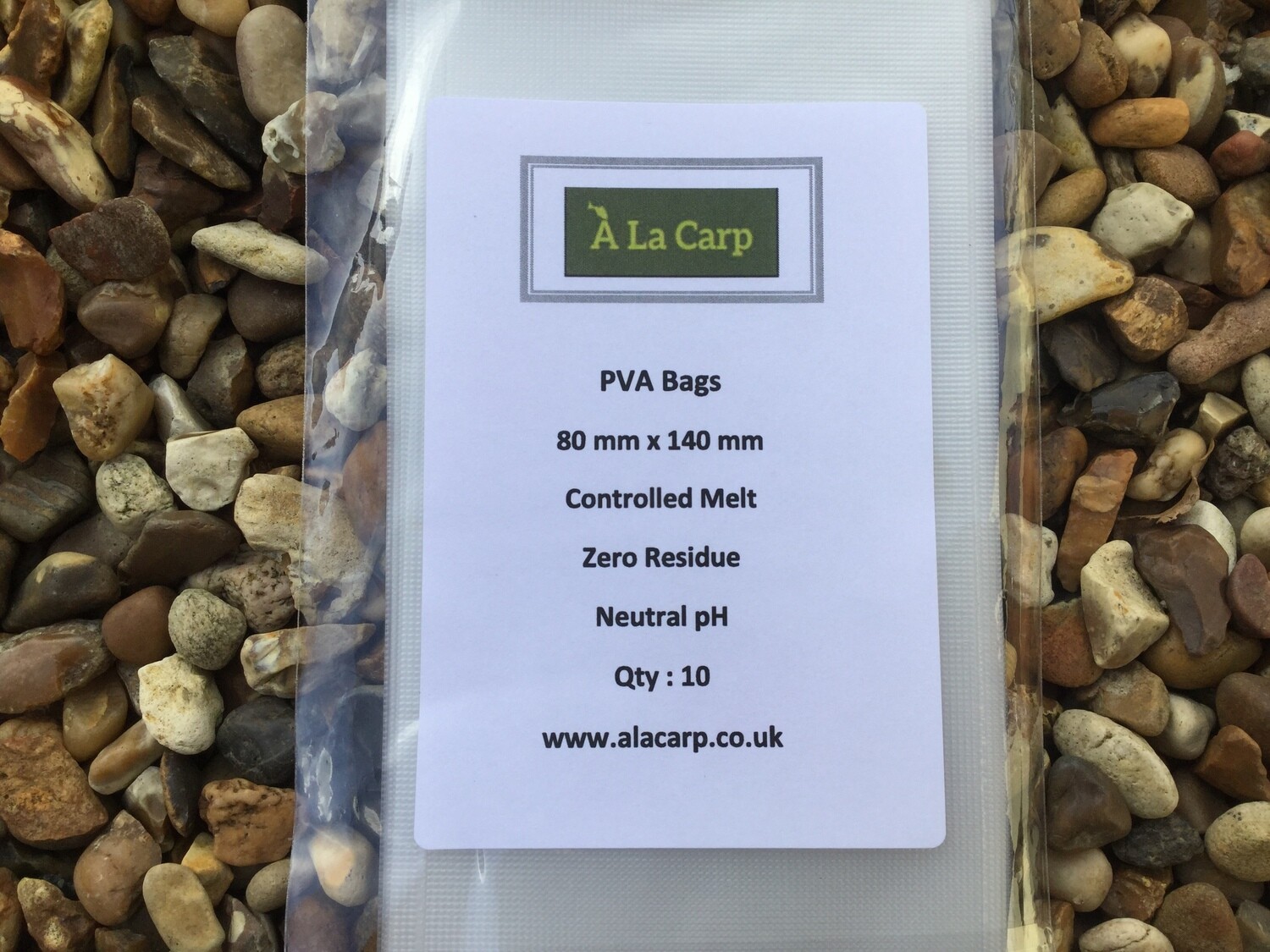 PVA Bags 80 x 140mm (Qty:10) PVA Bags 80 x 140mm (Qty:10)