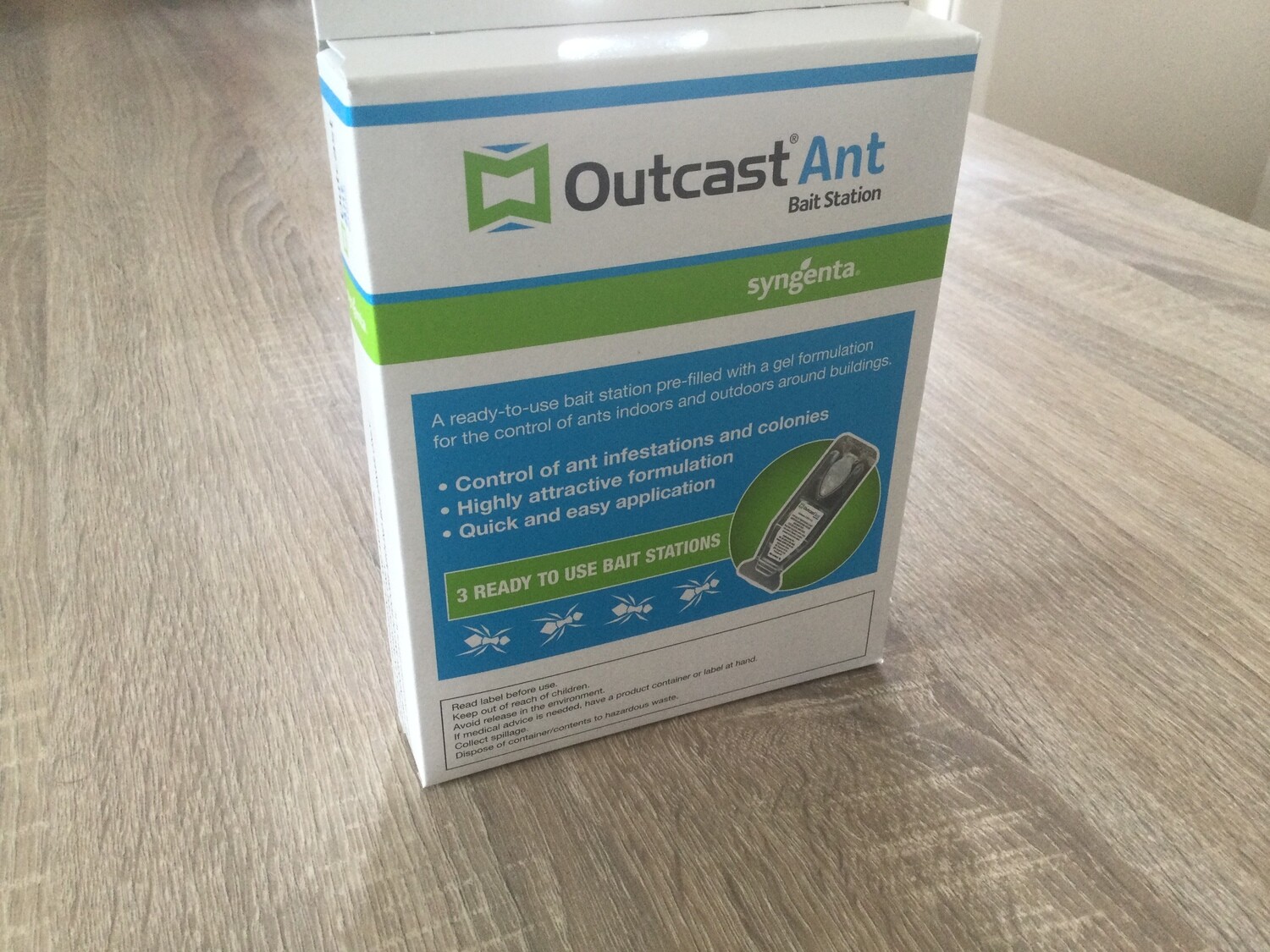 Outcast Ant Bait Station - Pack of 3