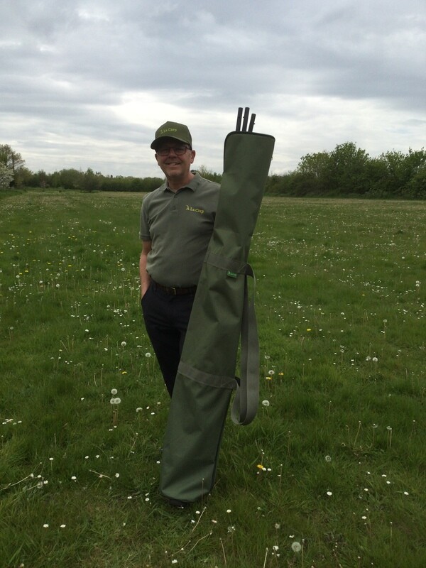 Baiting Pole Carry Bag - Long Wide Flat Nose