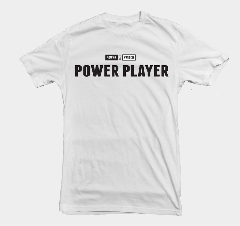 Power2Switch T-Shirt - &quot;Power Player&quot;