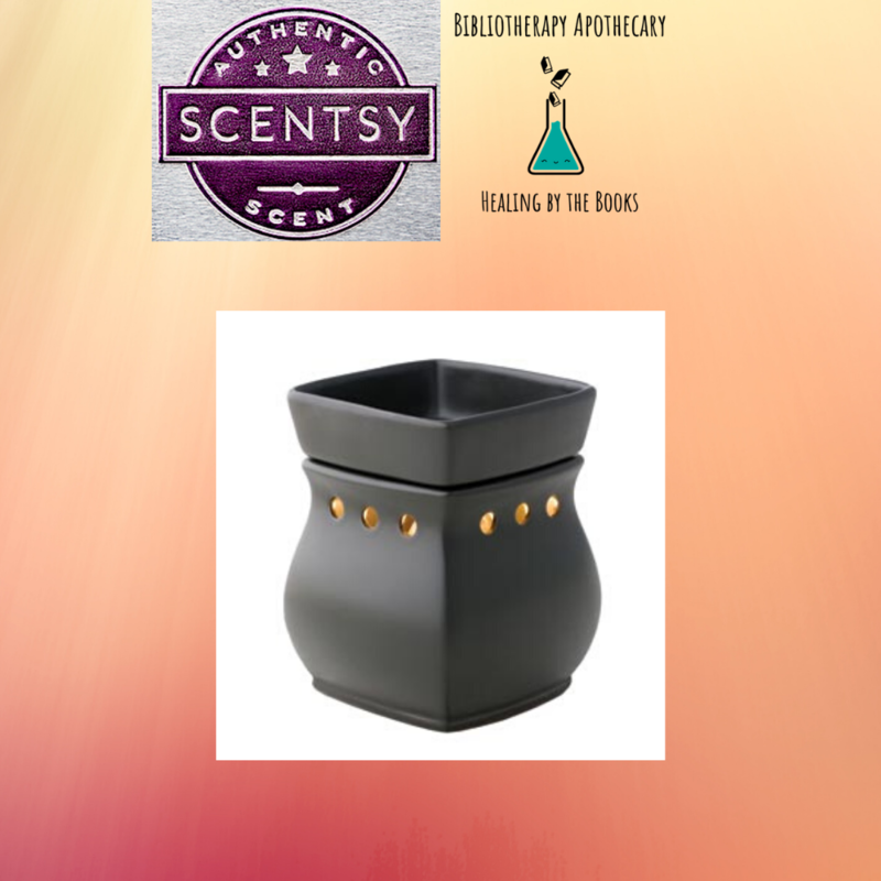 Scentsy Classic Curve Satin Black Warmer